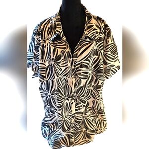 Sag Harbor 3X Short Sleeve Top